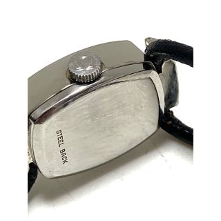 極美品! OMEGA オメガ カットガラス 手巻き 紐バンド レディース腕時計わ