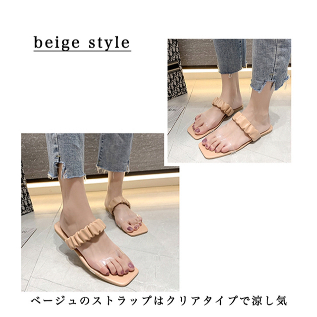 【ブラック23.5cm】 レディースの靴/シューズ(サンダル)の商品写真