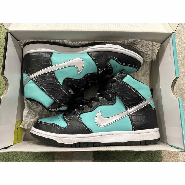 Nike Dunk SB HIGH tiffany dunk 26