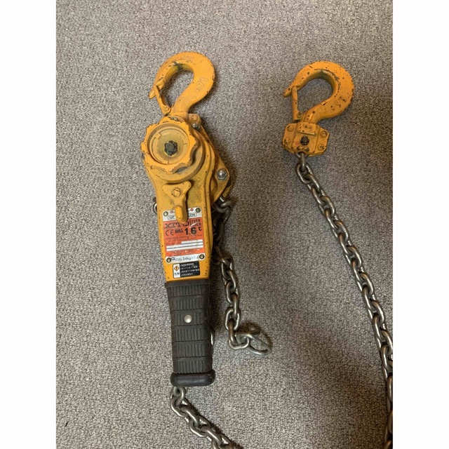 キトーレバーブロック1.6t - 工具/メンテナンス