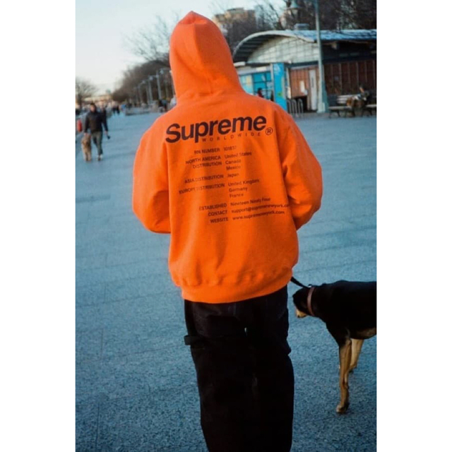 Supreme Worldwide Hooded Sweatshirt