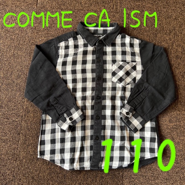 COMME CA ISM(コムサイズム)のCOMME CA ISM ブラウス　カットソー　110 コムサイズム キッズ/ベビー/マタニティのキッズ服男の子用(90cm~)(Tシャツ/カットソー)の商品写真