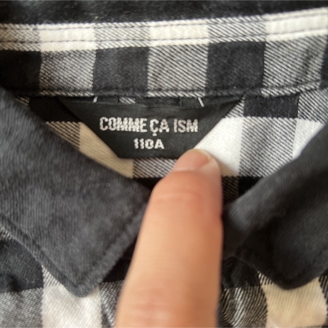 COMME CA ISM(コムサイズム)のCOMME CA ISM ブラウス　カットソー　110 コムサイズム キッズ/ベビー/マタニティのキッズ服男の子用(90cm~)(Tシャツ/カットソー)の商品写真