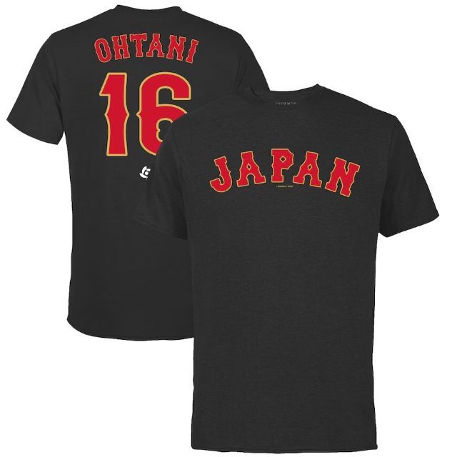 MLB公式US仕様】WBC侍JAPAN 大谷翔平 ユニフォーム Tシャツ XL