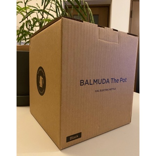 BALMUDA - 新品未使用　バルミューダ　電気ケトル　black BALMUDA The Pot