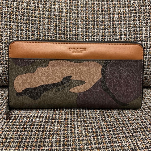 COACH - 75099 コーチ 長財布 ブラウン 迷彩の通販 by あーちゃん's