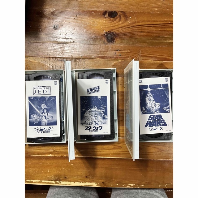 スターウォーズ　VHS 激レア3本セット エンタメ/ホビーのフィギュア(SF/ファンタジー/ホラー)の商品写真