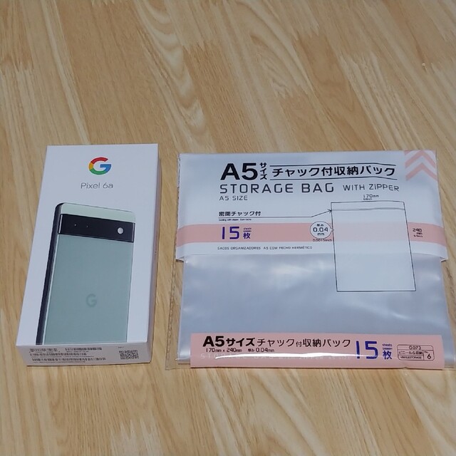 Google Pixel(グーグルピクセル)のGoogle　pixel 6a 128GB　セージ スマホ/家電/カメラのスマートフォン/携帯電話(スマートフォン本体)の商品写真