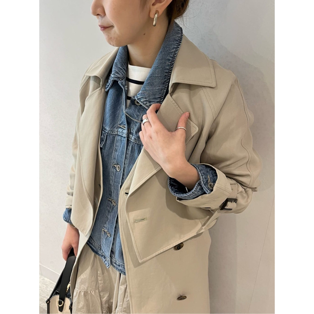 Stola. - ストラ23年新品☆日本製生地!3WAYトレンチコート泉里香美人
