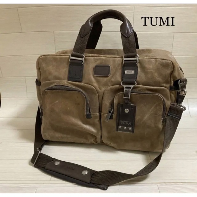 トゥミ　tumi レザー　トート　ビジネス　バッグ