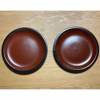 ロイヤルコペンハーゲン(ROYAL COPENHAGEN)の美濃焼 知山窯 ソーサー 皿 ２枚(グラス/カップ)