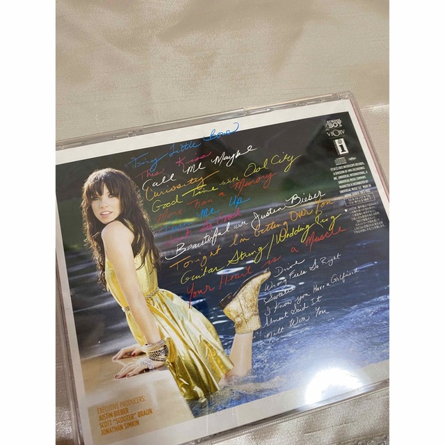 Carly Rae Jepsen CD  kiss エンタメ/ホビーのCD(ポップス/ロック(洋楽))の商品写真