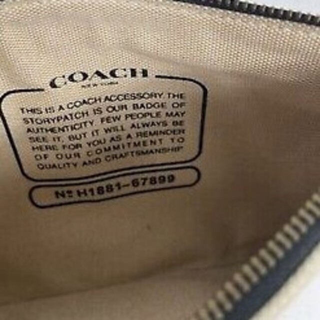 コーチ激レア　新品　COACH　Rexy & Carriage clutch bag