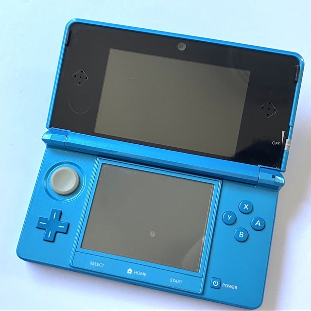 ニンテンドー3DS ライトブルー  本体  マリオソフト付き 5