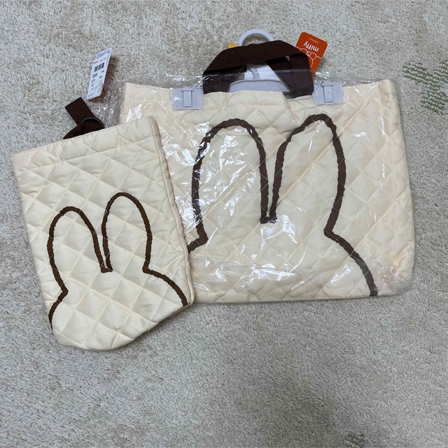 miffy(ミッフィー)の【新品・未使用】レッスンバッグ・シューズバッグ キッズ/ベビー/マタニティのこども用バッグ(レッスンバッグ)の商品写真