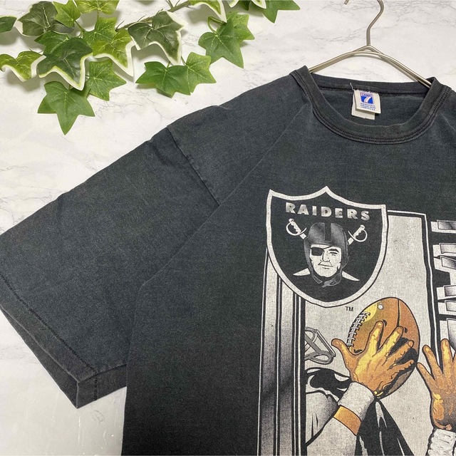 Tシャツ USA製 ラグビー raiders シングルステッチ ストリート - T