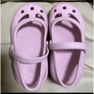 クロックス(crocs)のクロックスC8ピンク15.5cm(サンダル)