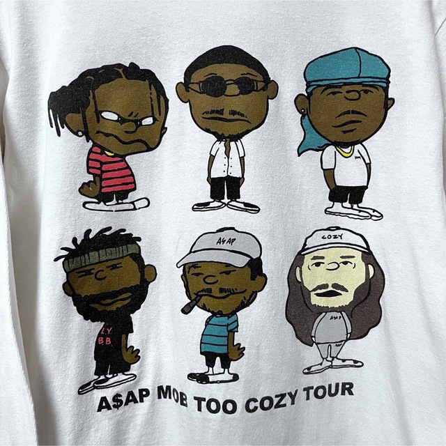 A$AP MOB TOO COZY TOUR l/s Tshirt メンズのトップス(Tシャツ/カットソー(七分/長袖))の商品写真