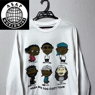 A$AP MOB TOO COZY TOUR l/s Tshirt(Tシャツ/カットソー(七分/長袖))