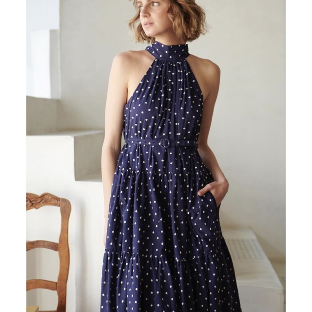 Estella.K ♡Polka-dot tiered dress 【完売品】 注目の福袋