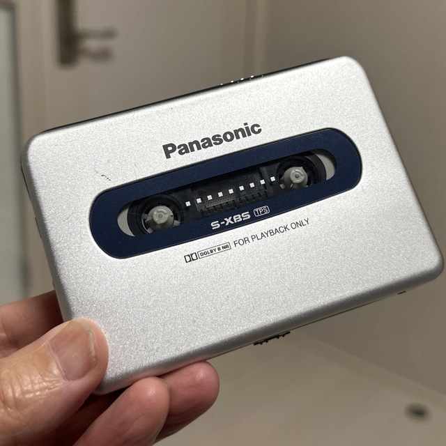 日本製/今治産 【美品DE可動品】Panasonic カセットレコーダー RQ