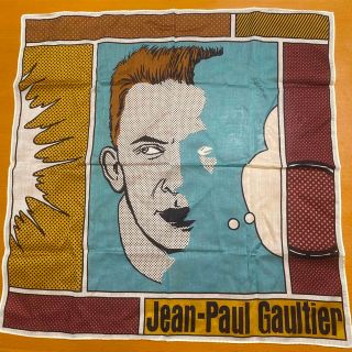 ジャンポールゴルチエ(Jean-Paul GAULTIER)のジャンポールゴルチェ ほぼ未使用 ハンカチ 2枚(ハンカチ/ポケットチーフ)