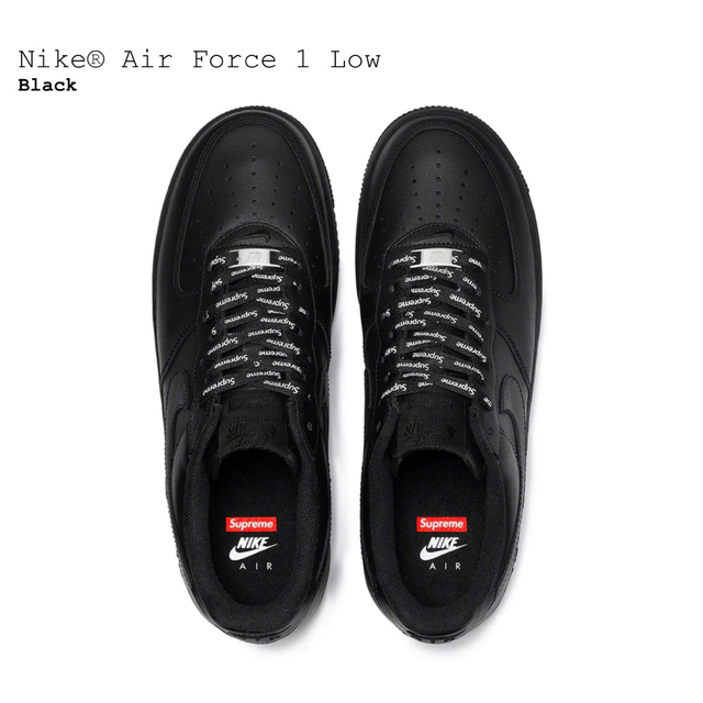 Supreme × Nike Air Force 1 Low 26cm