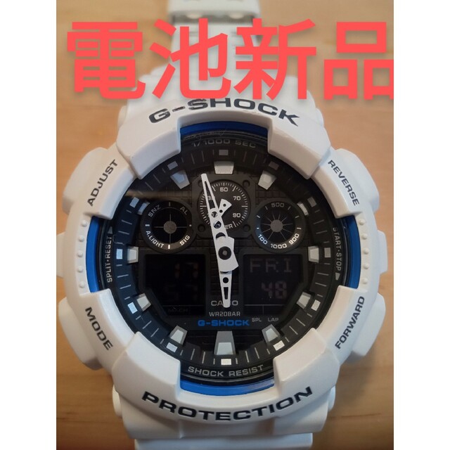 G-SHOCK - G-SHOCK 電池新品 GA-100B-7AJF ジーショック カシオの通販 ...