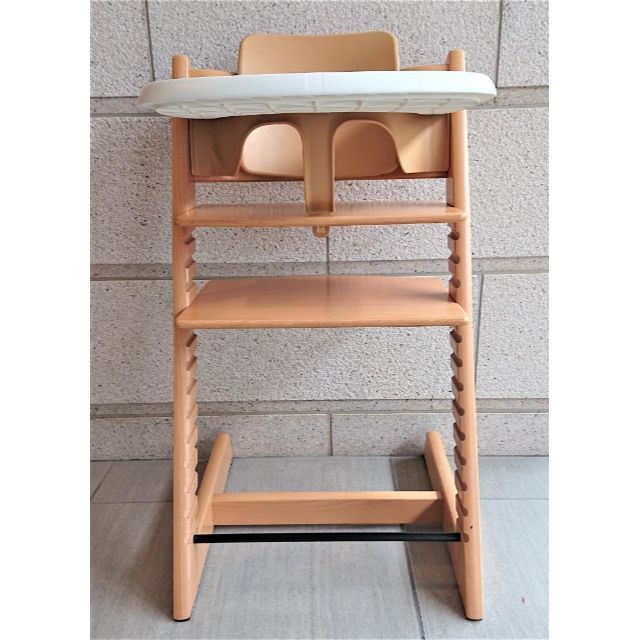 美品】ストッケ トリップトラップSN.6~ ベビーセット&トレイ付 特別