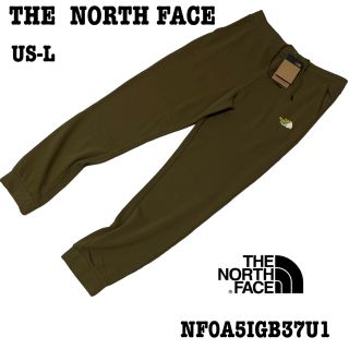 ザノースフェイス(THE NORTH FACE)の【新品】US-L ノースフェイス ジョガーパンツ スウェット オリーブ 海外限定(その他)