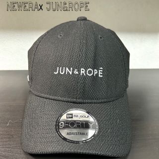 ジュンアンドロペ(JUN&ROPE’)の【入手困難ダブルネーム】 JUN&ROPE'xNEWERAロゴ入りキャップ(その他)