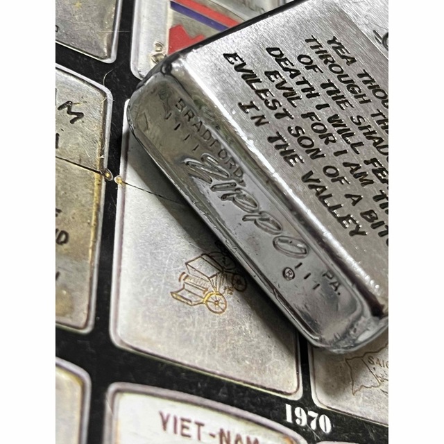 ZIPPO(ジッポー)の【ベトナムZIPPO】本物 1967年製ベトナムジッポー「チャーリーブラウン」 メンズのファッション小物(タバコグッズ)の商品写真