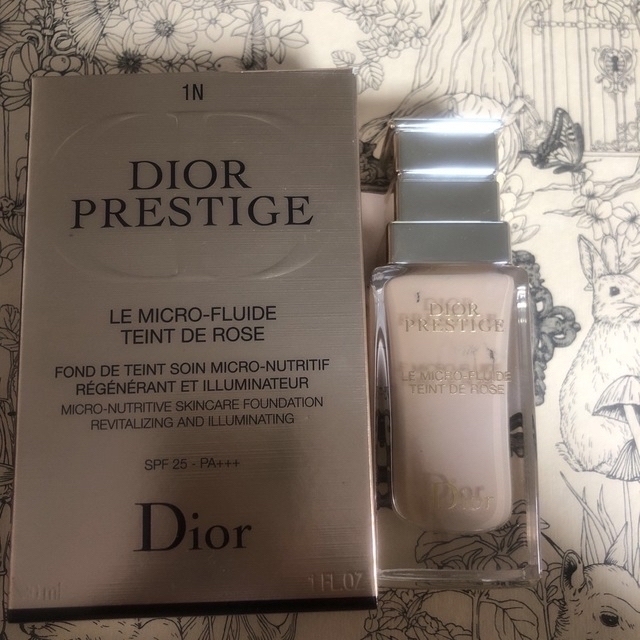 Dior(ディオール)のDIOR プレステージ　フルイド　タン　ドゥ　ローズ　ファンデーション コスメ/美容のベースメイク/化粧品(ファンデーション)の商品写真