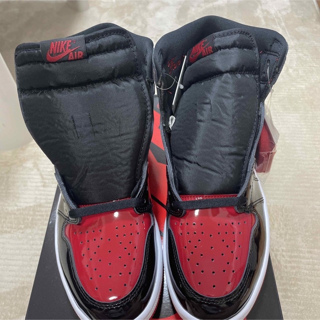 NIKE(ナイキ)のAIR JORDAN 1 RETRO HIGH OG PATENT BRED❗️ メンズの靴/シューズ(スニーカー)の商品写真