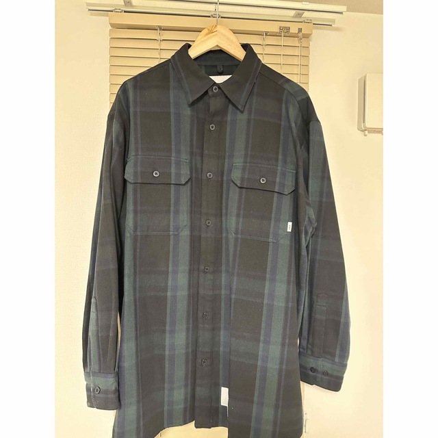 WTAPS DECK FLANNEL LS SHIRTサイズ3