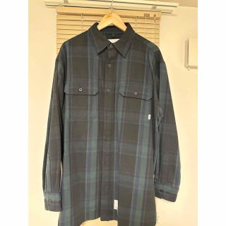 ダブルタップス(W)taps)のWTAPS DECK FLANNEL LS SHIRTサイズ3(シャツ)