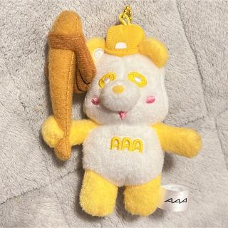 トリプルエー(AAA)のAAA え〜パンダ マスコット キーホルダー 野球 黄色 SKY-HI 日高光啓(ミュージシャン)