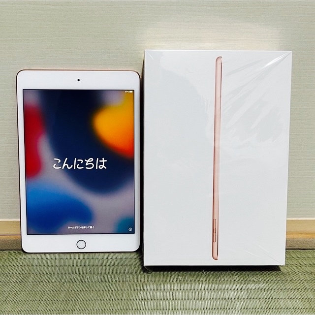 Apple(アップル)のipadmini5  256GB  Wi-Fiモデル  ゴールド スマホ/家電/カメラのPC/タブレット(タブレット)の商品写真