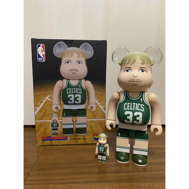 BE@RBRICK Larry Bird100％ & 400％ 正規品-