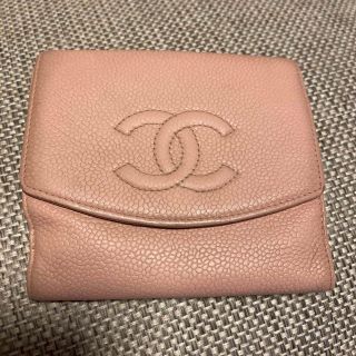 シャネル(CHANEL)のwj様専用です　シャネル　二つ折り財布　ピンク(財布)