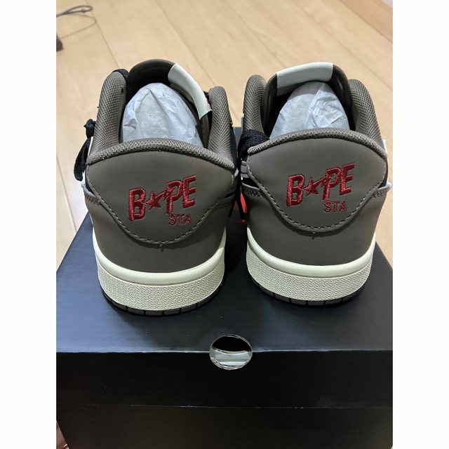 BAPE BAPESTA V1 Travis Scott Jordan 1 | www.jarussi.com.br