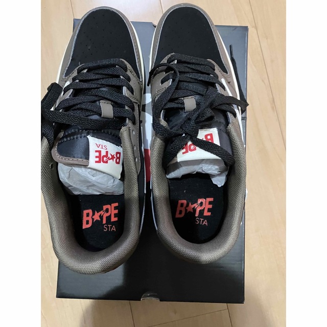BAPE BAPESTA V1 Travis Scott Jordan 1 | www.jarussi.com.br