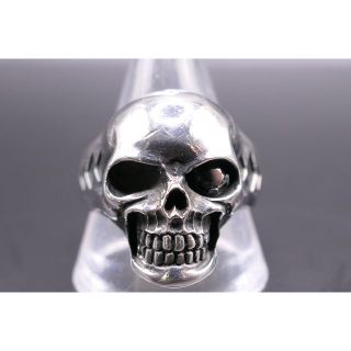 美品 23号 RJB スカル リング カスタム 指輪 フラットヘッド-