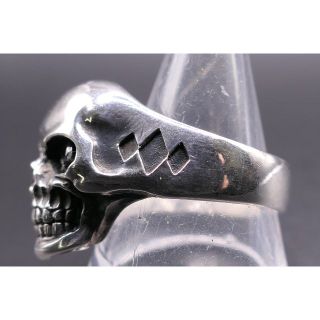 美品 23号 RJB スカル リング カスタム 指輪 フラットヘッド-