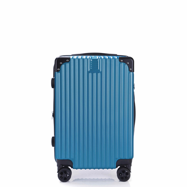 軽量Lサイズ　静音8輪　キャリーバッグ　スーツケース　キャリーケース　ブルー