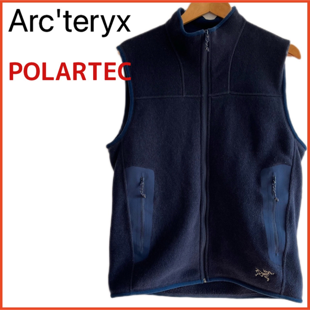 美品】Arc'teryx アークテリクス POLARTEC フリースベスト