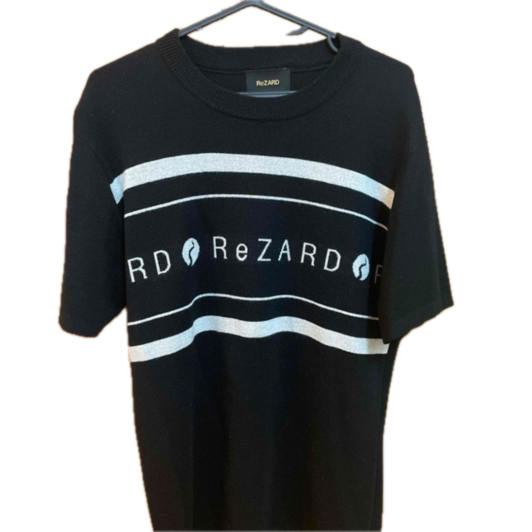 美品】リザード rezard ヒカルブランド半袖ニットSサイズ 【送料無料