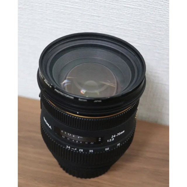 SIGMA(シグマ)のCanon用 SIGMA 24mm-70mm f2.8 キヤノン スマホ/家電/カメラのカメラ(レンズ(ズーム))の商品写真