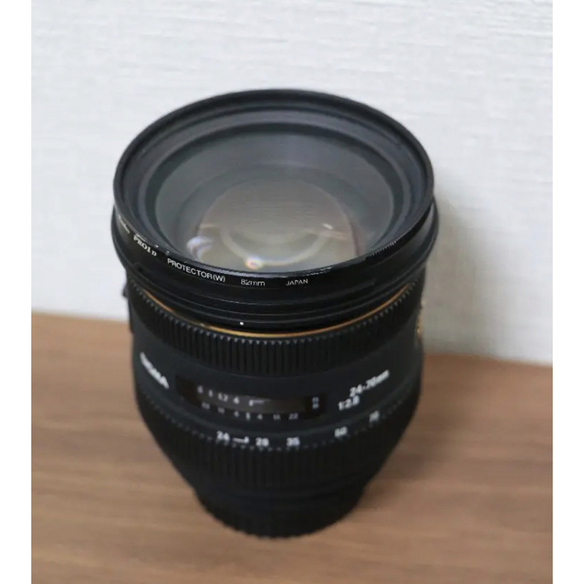 SIGMA(シグマ)のCanon用 SIGMA 24mm-70mm f2.8 キヤノン スマホ/家電/カメラのカメラ(レンズ(ズーム))の商品写真