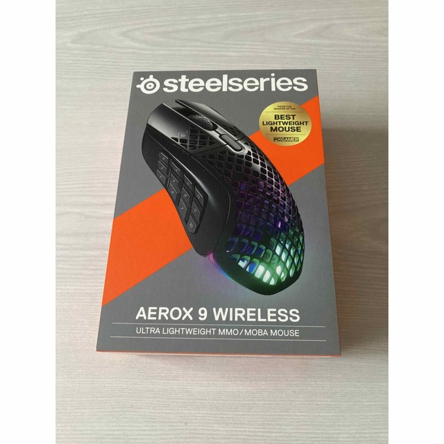 新品　STEELSERIES AEROX 9 WIRELESS 軽量マウス